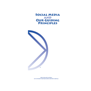 Social Media and Our Guiding Principles