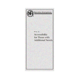 #26 Accessibility For Special Needs (PKG of 10)